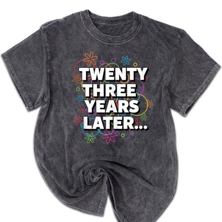 Literary Twenty Three Years Later Bookish Nostalgia Mineral Wash Tshirts