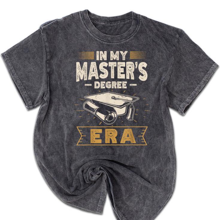 Master’s Degree Era MBA Masters Degree Graduation Mineral Wash Tshirts