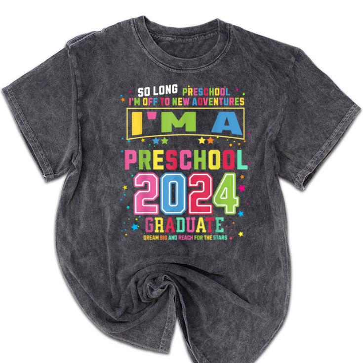 Pre School Graduation Idea For Kids & Preschool Graduation Mineral Wash Tshirts