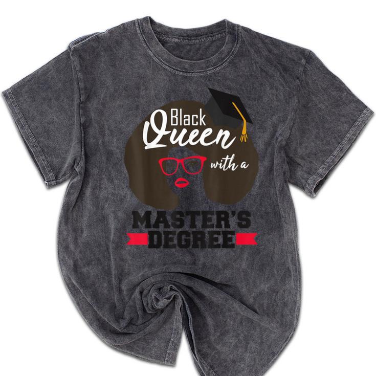 Queen Masters Degree Graduation Social Work MSW MPH Mineral Wash Tshirts