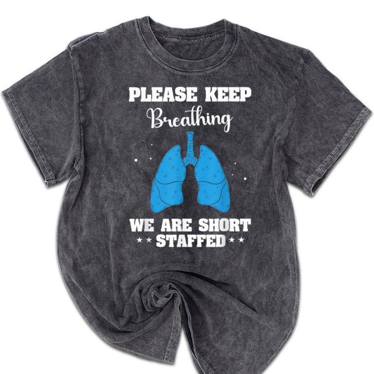 Respiratory Therapist Appreciation RT School Graduation Mineral Wash Tshirts
