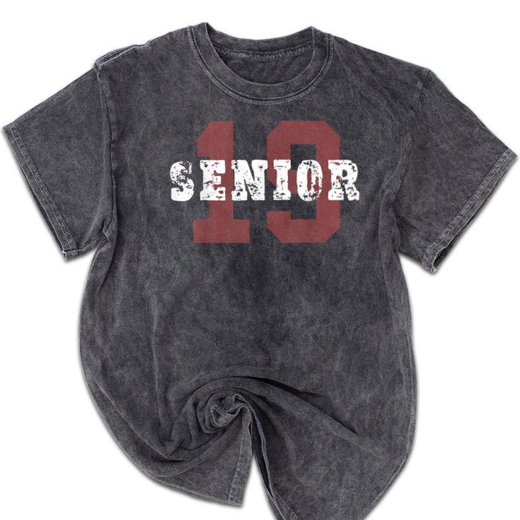 Senior Class Of 2019 Graduation Graduate School Mineral Wash Tshirts