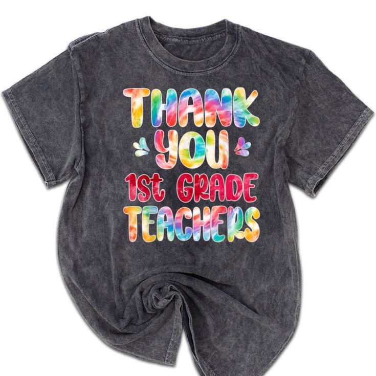 Thank You 1st Grade Teachers Graduation Last Day Of School Mineral Wash Tshirts