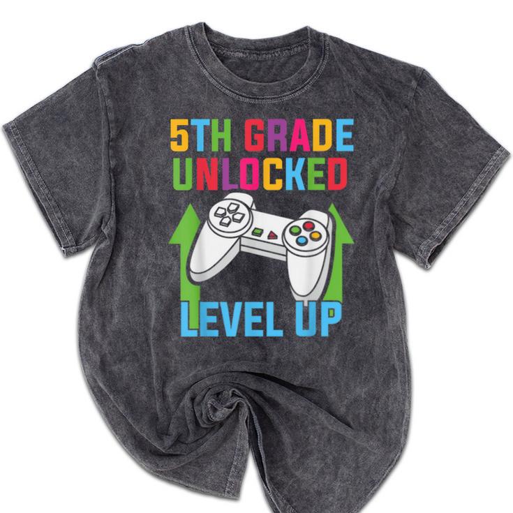 VIDEO GAMER Graduation Student Teacher Last Day School Kids Mineral Wash Tshirts