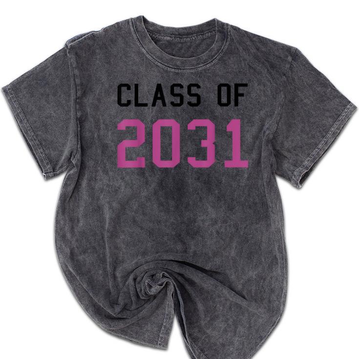 Class Of 2031 Graduation T-Shirt Mineral Wash Tshirts