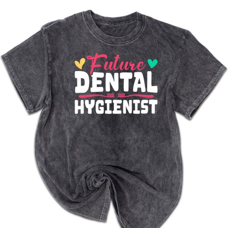 Dental Hygienist Graduation Future Dental Hygienist Mineral Wash Tshirts