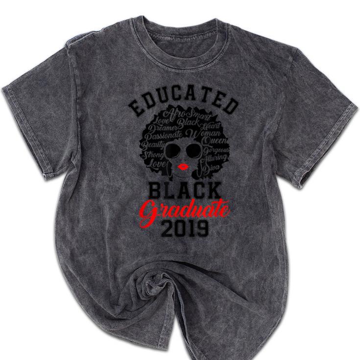Educated Graduate 2019 Graduation Cute T Shirt Mineral Wash Tshirts