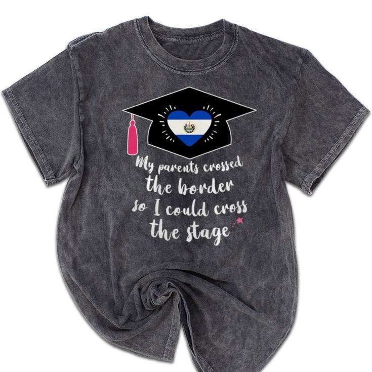 El Salvador Pride Graduation 2019 Tshirt Premium Tri-Blend Mineral Wash Tshirts