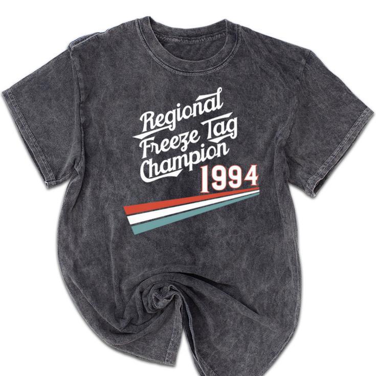 Freeze Tag 90s Nostalgia Premium Tri-Blend Mineral Wash Tshirts