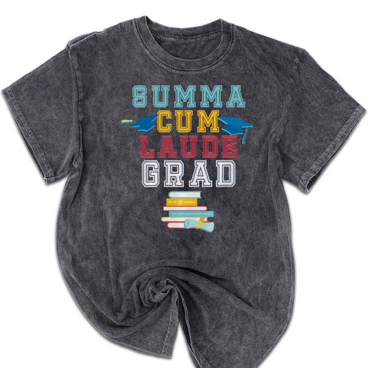 Graduation Summa Cum Laude College Honors Mineral Wash Tshirts