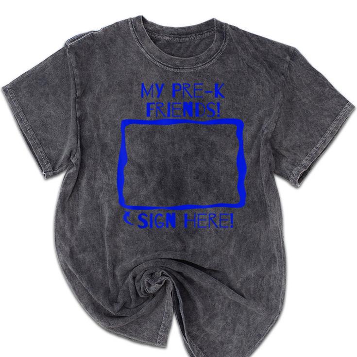 Interactive Preschool Graduation T Shirt Mineral Wash Tshirts