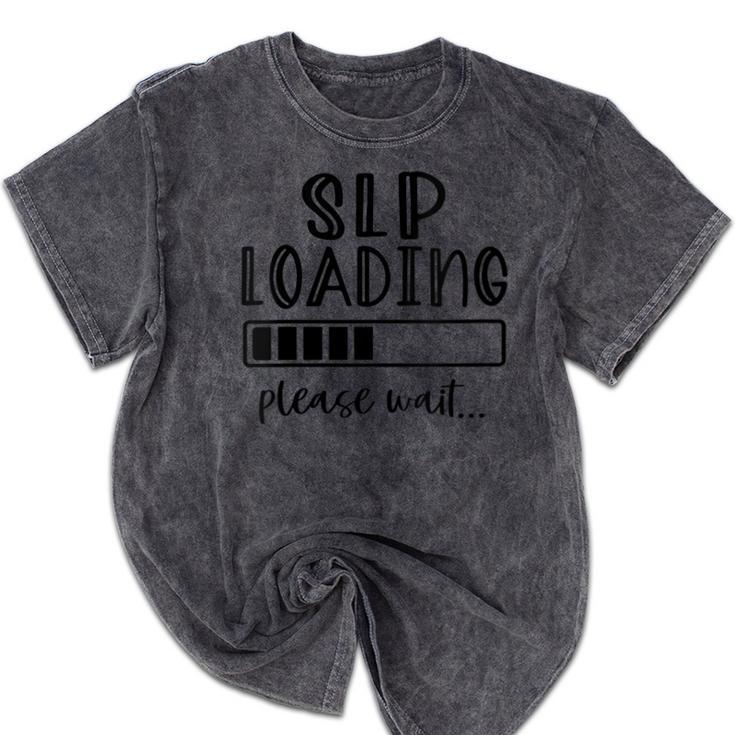 Speech Pathologist Loading 2021 Graduation Speech Therapist Mineral Wash Tshirts