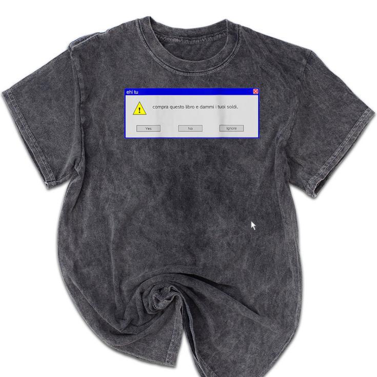 Windows Xp Error Mineral Wash Tshirts