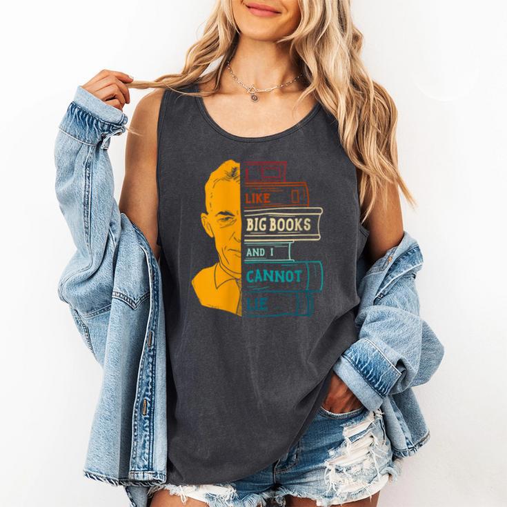 I Like Big Books And I Cannot Lie Apparel Comfort Colors Tank Top