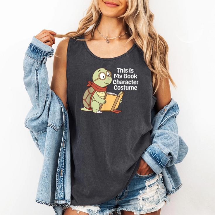 This Is My Book Character Costume Turtle Kids Reading Comfort Colors Tank Top