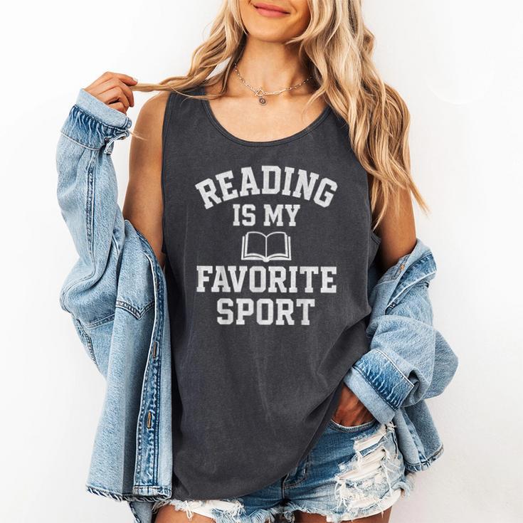 Book Lover Reading For Teachers Students Librarians Comfort Colors Tank Top