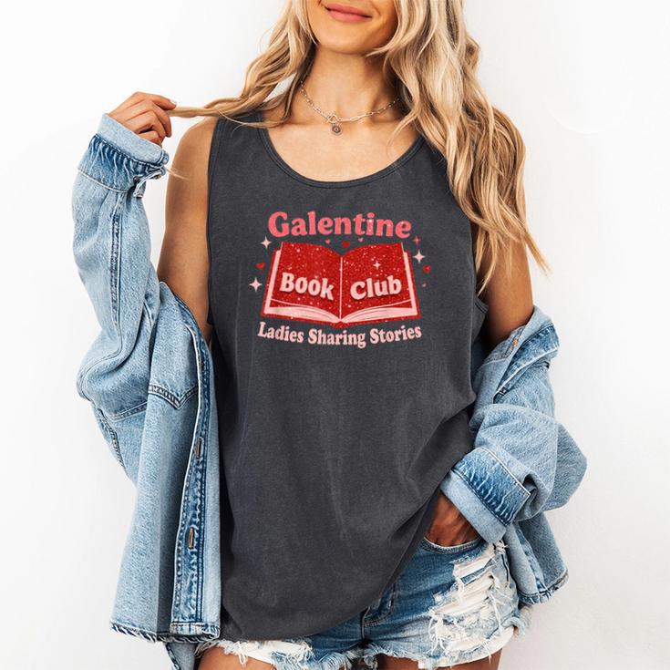 Galentine Book Club Comfort Colors Tank Top