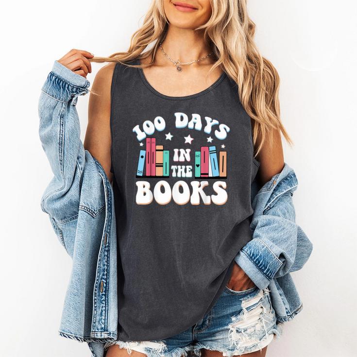 100 Days In The Books School Reading Celebration Comfort Colors Tank Top