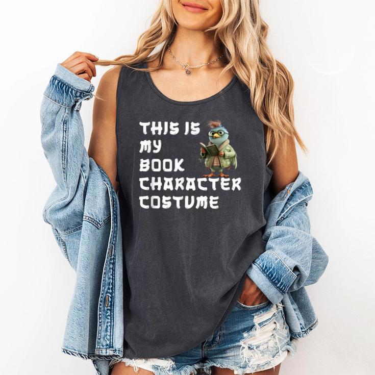 This Is My Book Character Costume Reading For Him & Her Cool Comfort Colors Tank Top