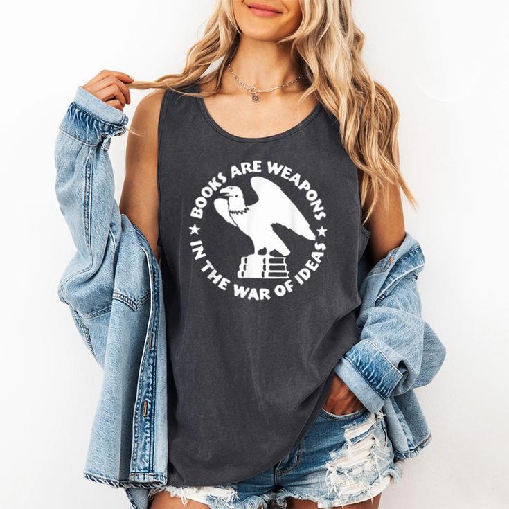 Books Are Weapons In The War Of Ideas Comfort Colors Tank Top