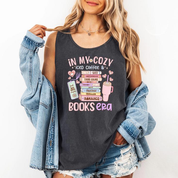 In My Cozy Iced Coffee And Books Era Comfort Colors Tank Top In My Cozy Iced Coffee And Books Era Comfort Colors Tank Top