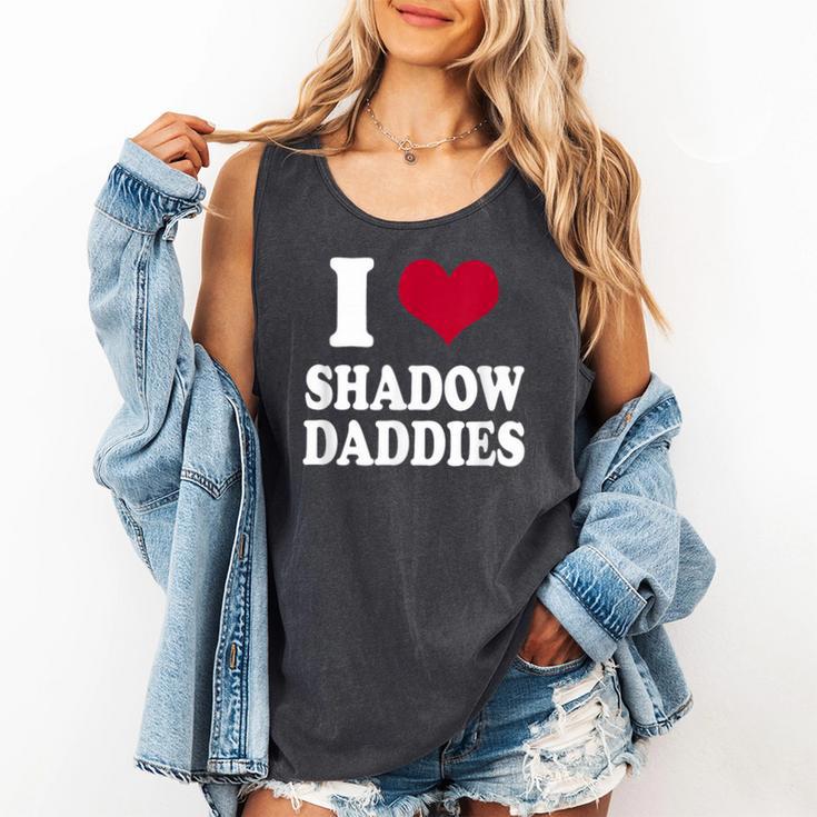Fantasy Romantasy Book Lover I Love Heart Shadow Daddies Comfort Colors Tank Top