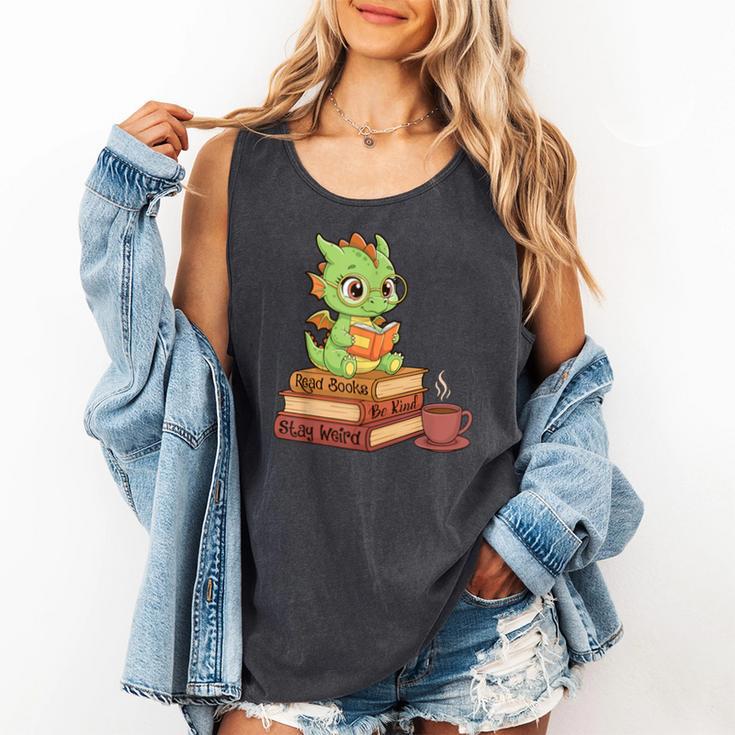 Read Books Be Kind Stay Weird Reading Bookworm Reader Comfort Colors Tank Top Read Books Be Kind Stay Weird Reading Bookworm Reader Comfort Colors Tank Top