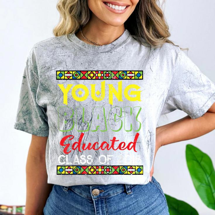 African American High School Graduation Grad Shirt Comfort Color Blast T-Shirt