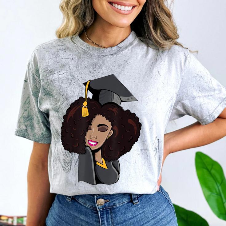 African Woman Educated Graduation 2019 Proud Comfort Color Blast T-Shirt