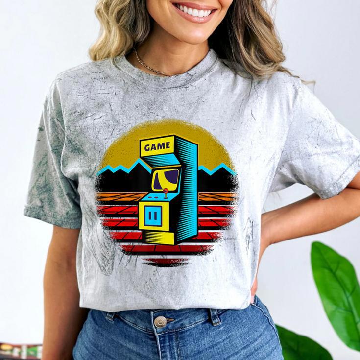 Arcade Game Machine Nostalgia Retro Gamer 80s 90s Comfort Color Blast T-Shirt