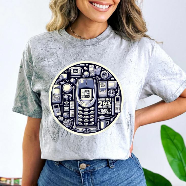 Back To The 2000s Tech Nostalgia Comfort Color Blast T-Shirt