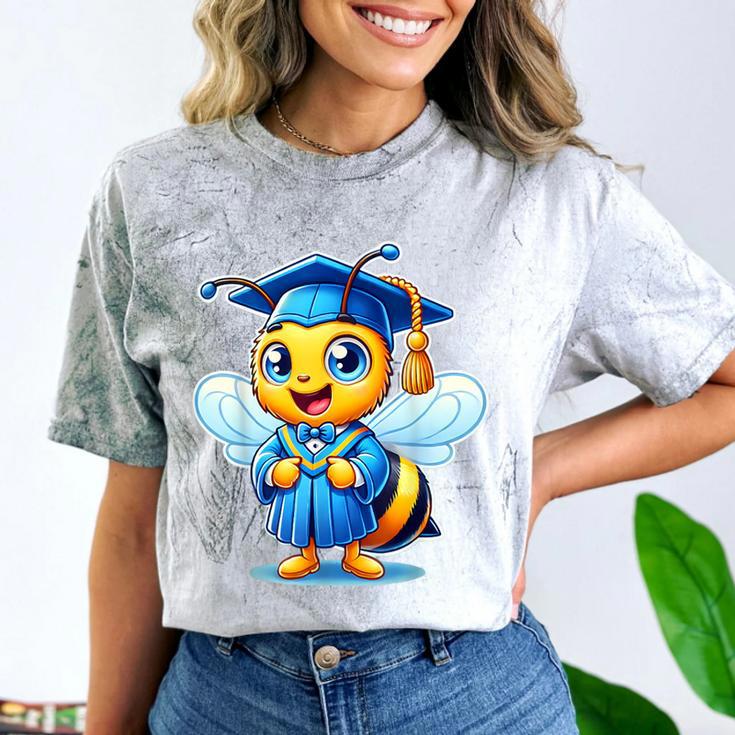 Bee Graduation Cute Kindergarten Elementary High School Comfort Color Blast T-Shirt