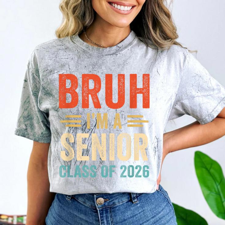 Bruh I'm A Senior Class Of 2026 Graduation Senior 2026 Comfort Color Blast T-Shirt