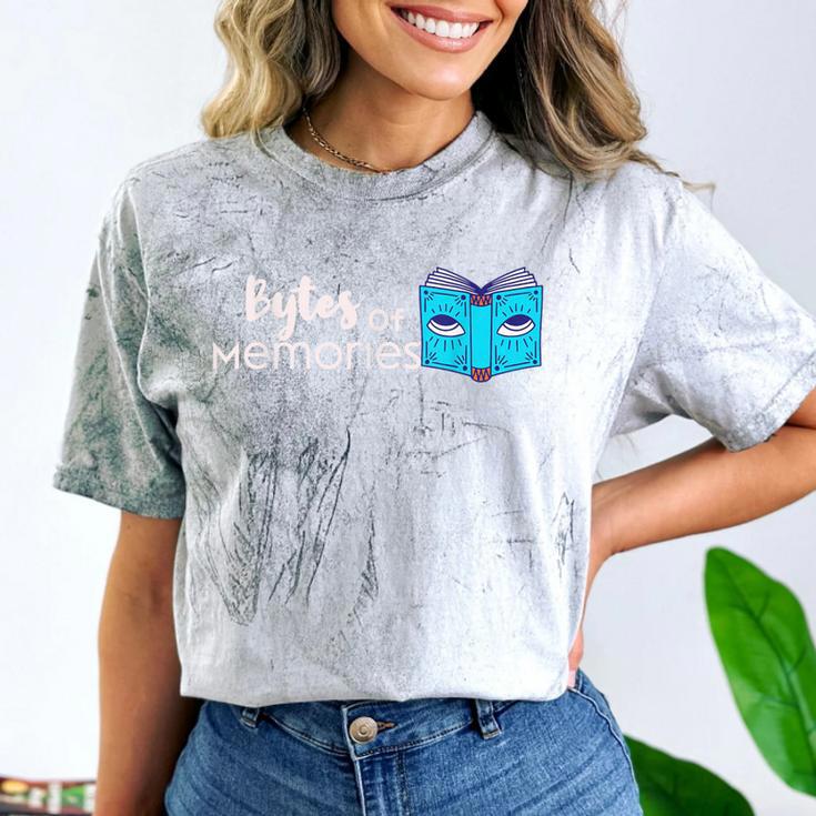 Bytes Of Memories Digital Nostalgia Concept Line Comfort Color Blast T-Shirt