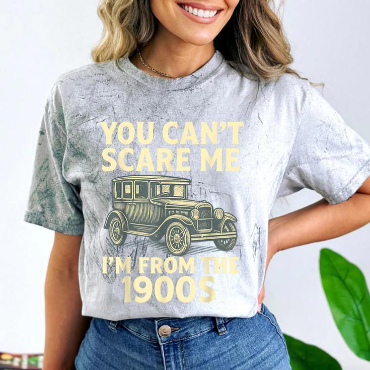 You Can't Scare Me I'm From The 1900s Retro Vintage Car Comfort Color Blast T-Shirt
