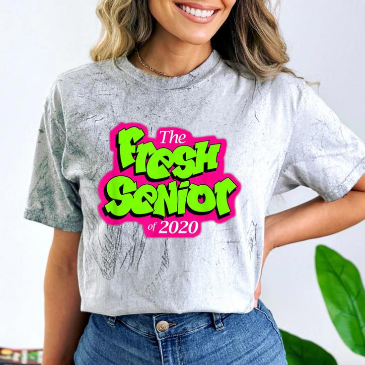Class Of 2020 Senior 90s TV Style Graduation Comfort Color Blast T-Shirt