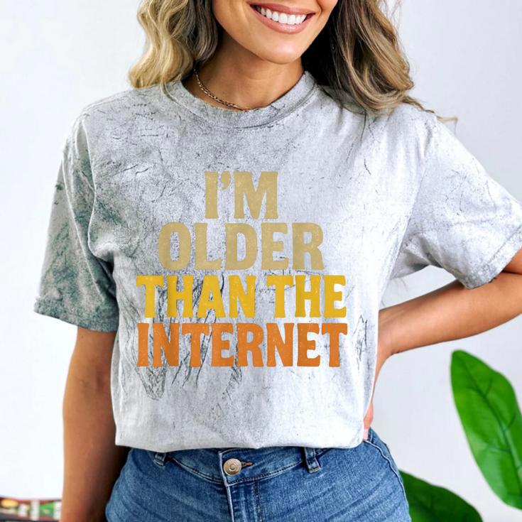 Classic Internet Nostalgia Humor Retro Quote Comfort Color Blast T-Shirt