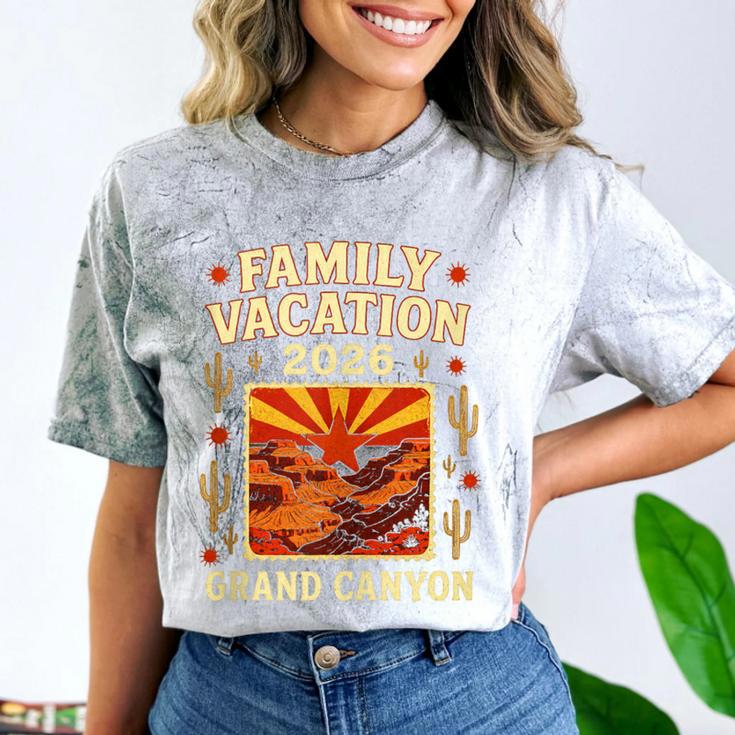 Family Vacation Grand Canyon 2026 Nostalgia Comfort Color Blast T-Shirt