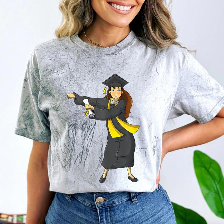Flossing Graduation Class Of 2019  Women Comfort Color Blast T-Shirt