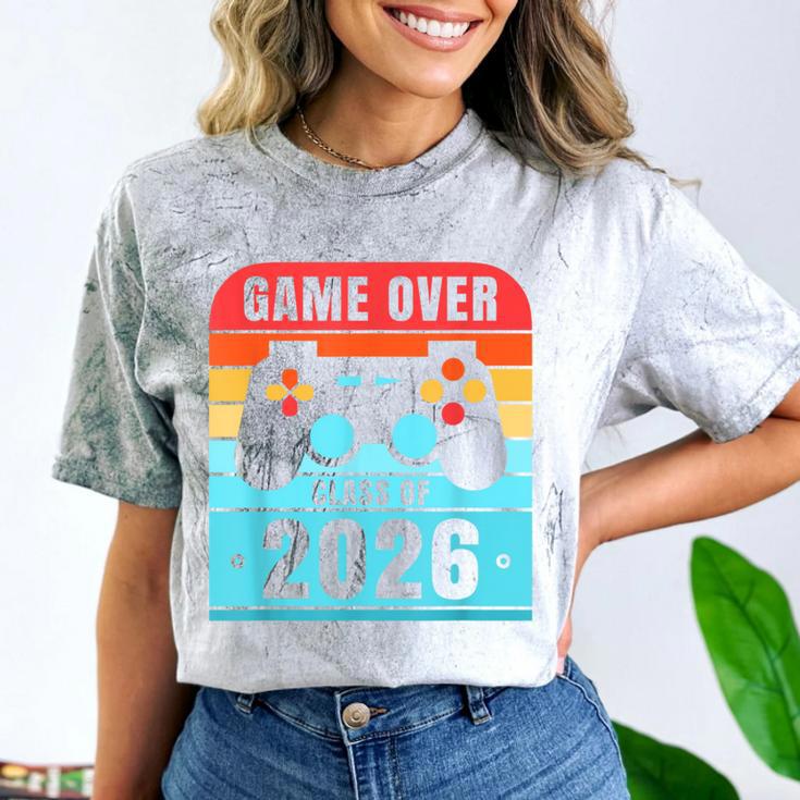 Game Over Class Of 2026 Shirt Students Graduation Comfort Color Blast T-Shirt