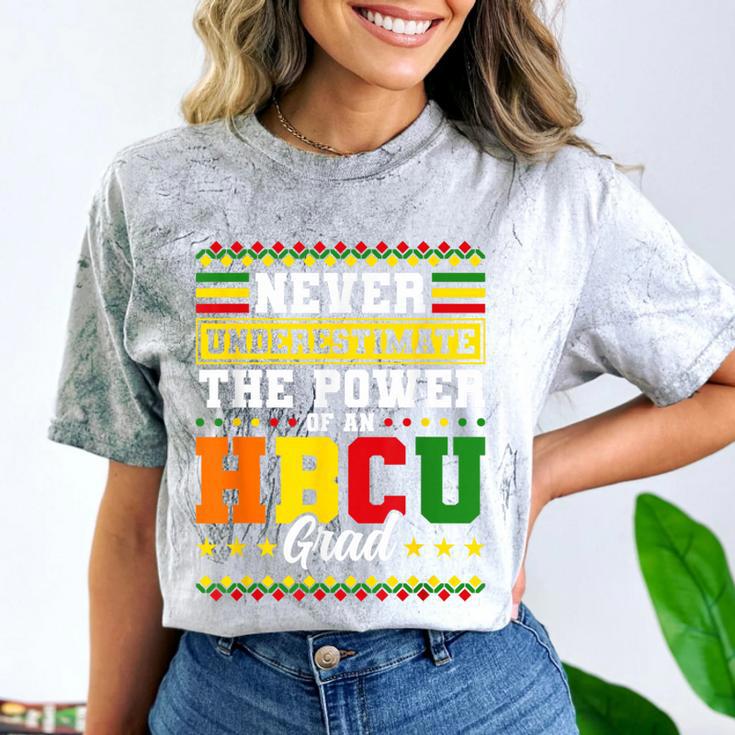 HBCU Grad Historically College Graduation Comfort Color Blast T-Shirt