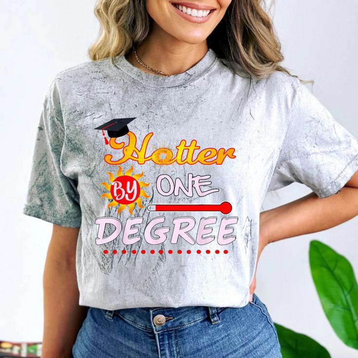 Hotter By One Degree Class Of Graduation 2019 Comfort Color Blast T-Shirt