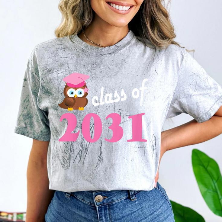 Kids Class Of 2031 Back To School Graduation T-Shirt Comfort Color Blast T-Shirt