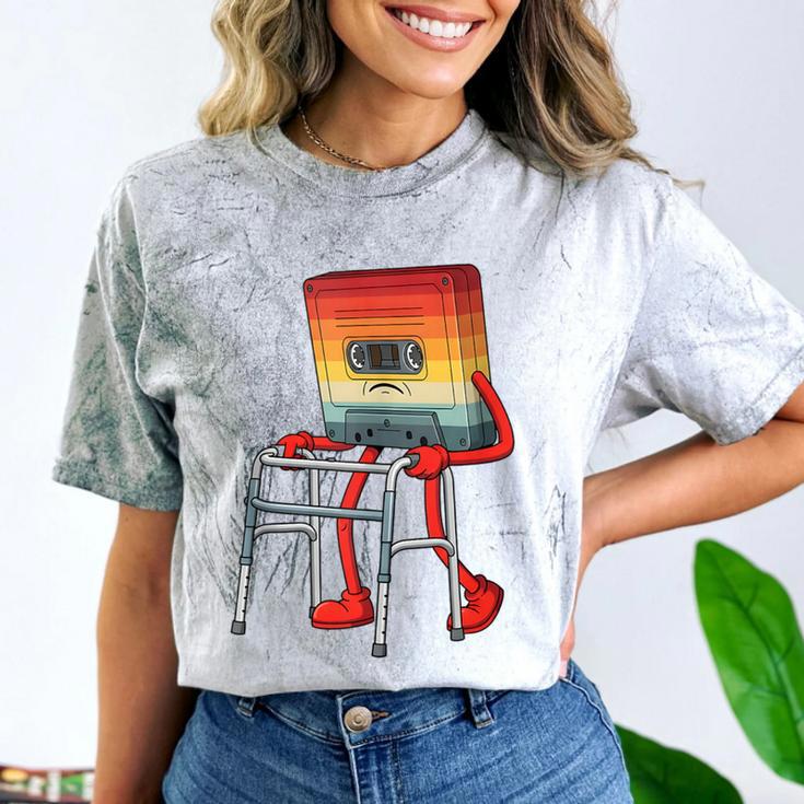 Old Vintage Cassette Tape 70s 80s 80s Outfit Nostalgia Comfort Color Blast T-Shirt