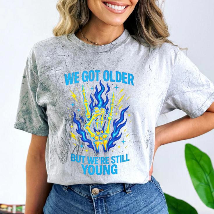 We Got Older Emo Punk Rock Nostalgia Comfort Color Blast T-Shirt