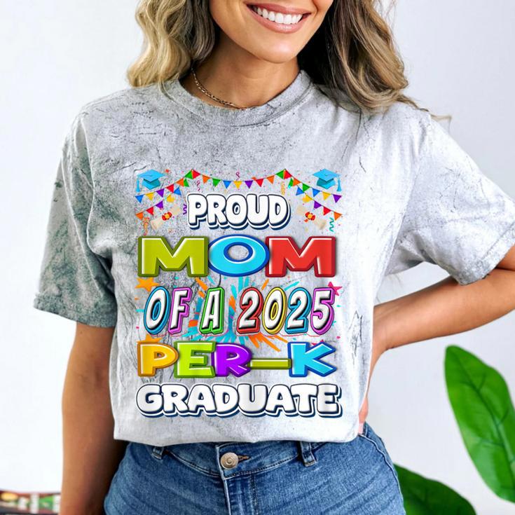 Proud MOM Of a 2025 PRE-K Graduate -Graduation Comfort Color Blast T-Shirt