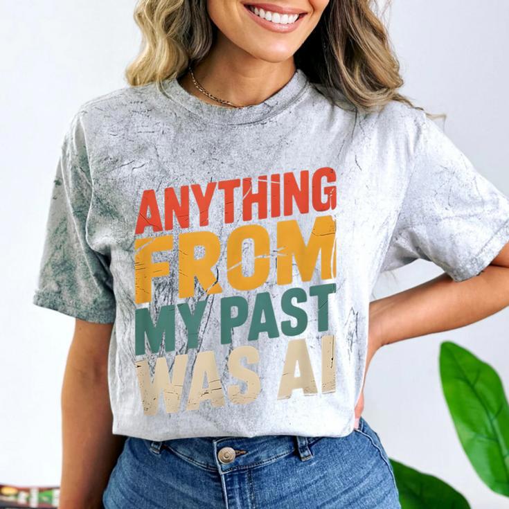 Retro AI Nostalgia Quote Distressed Vintage Comfort Color Blast T-Shirt