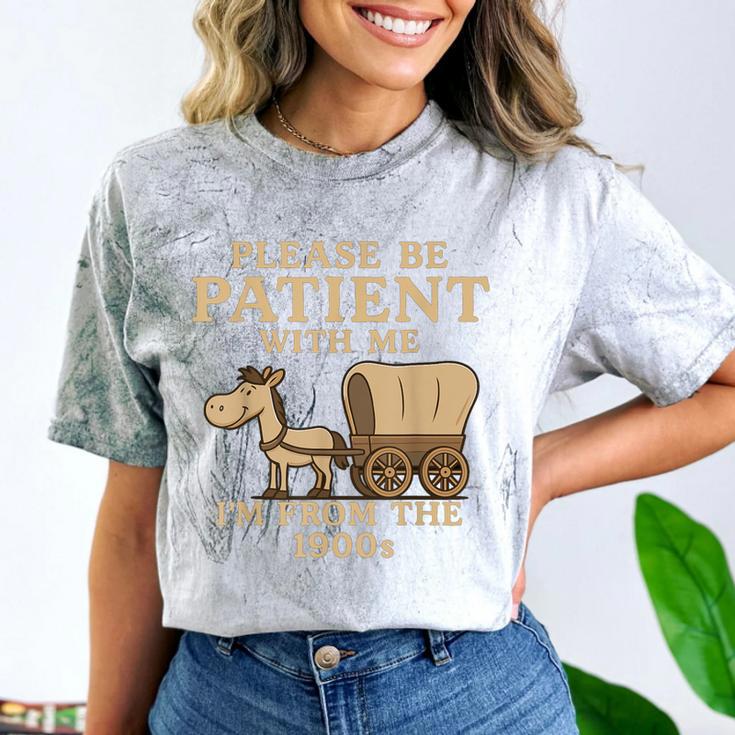 Retro Please Be Patient With Me I'm From The 1900s Vintage Comfort Color Blast T-Shirt