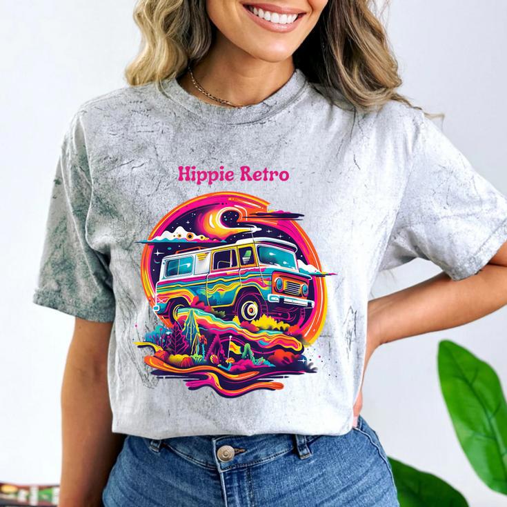 Retro Graphic Print With a Touch Of Nostalgia Comfort Color Blast T-Shirt