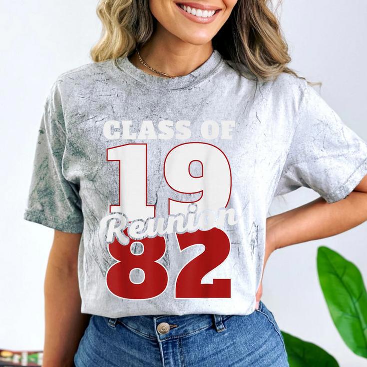 Reunion 1982 Class Of 1982 Reunion 82 Graduation 1982 Comfort Color Blast T-Shirt